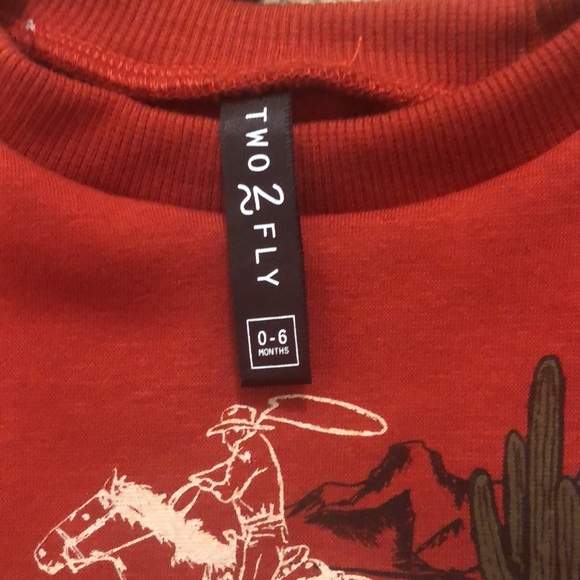 Cowboy sweater onesie new - Picture 2 of 6